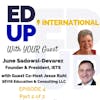 Episode image for EdUp International Episode 4: June Sadowski Devarez and Jesse Ruhl
