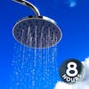 So soothing! Outdoor Shower Water Sounds for Relaxation I White Noise 8 Hours