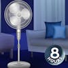Soothing Fan Sounds for Sleep, Relaxation, or Studying | 8-Hour White Noise