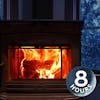Sleep to Rainstorm & Fireplace Ambience 8 Hours