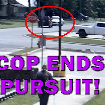 Officer Uses Car To Stop Fleeing Suspect On Video! LEO Round Table S08E76