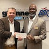 Gas South Suports Strap With A Donation To Further The Work
