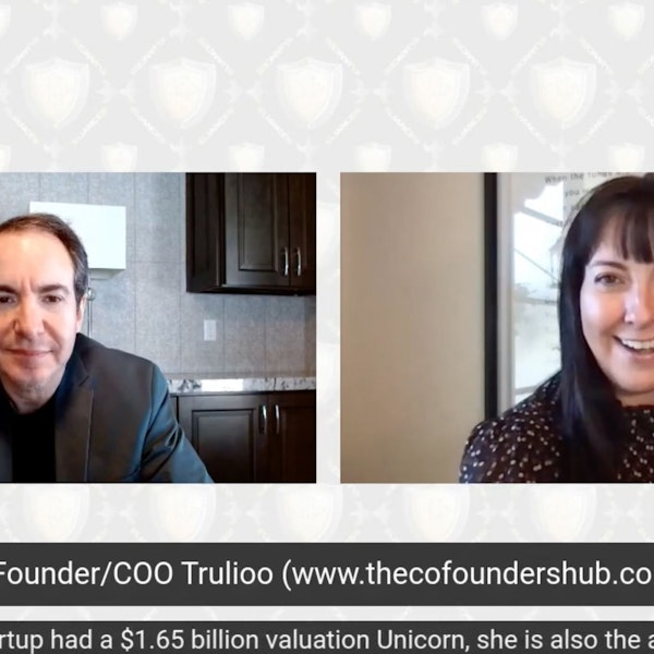 Tanis Jorge CoFounder COO Trulioo startup over 1 Billion valuation unicorn, Author CoFounder Handbook