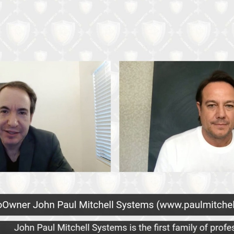 Angus Mitchell, CoOwner John Paul Mitchell Systems, first family of professional hair care products