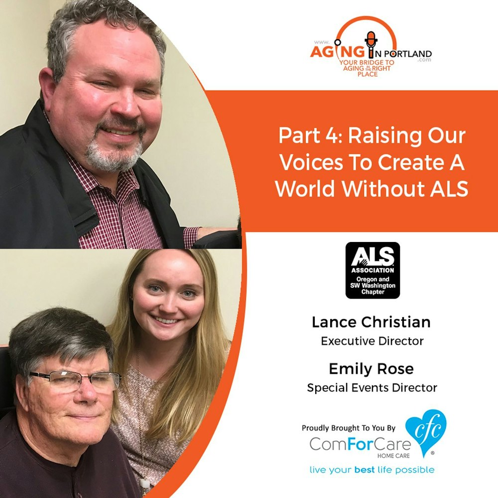 5/26/18: Lance Christian and Emily-Rose Wiitala of the ALS Association's Oregon and SW Washington Chapter