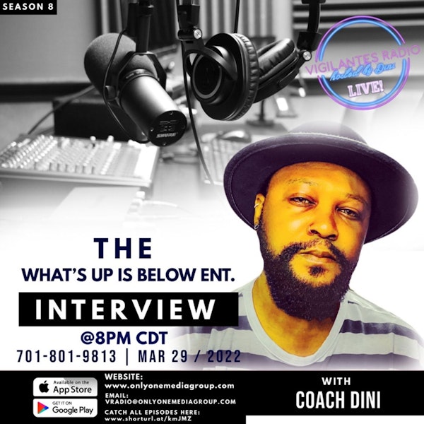 The What's Up Is Below Ent. Interview w/Gregory Woods.