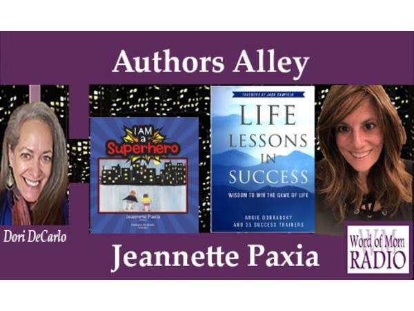 Author and Coach Jeannette Paxia on the Authors Alley on Word of Mom Radio