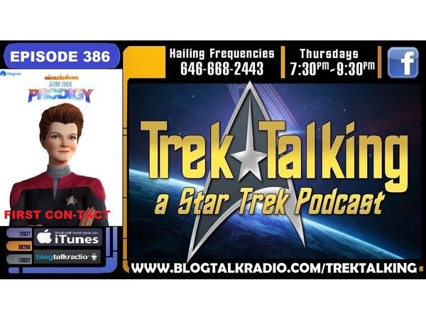 EPISODE 386 - Star Trek Prodigy - First Con-Tact review/discussion