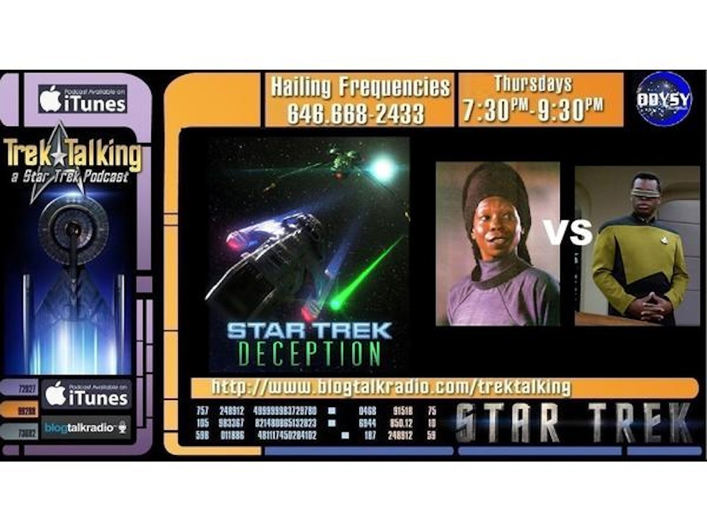 Star Trek Fan Film- Deception, Guinan vs Geordi, Deanna Troi shines on Picard