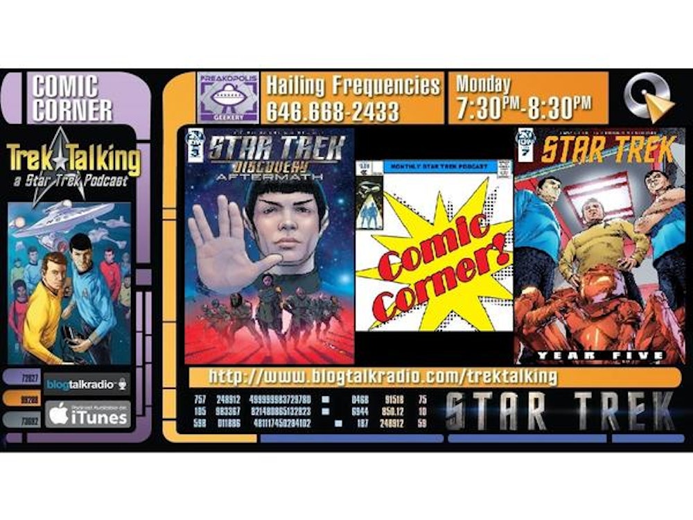Comic Corner - Star Trek Discovery Aftermath #3, Star Trek Year Five #8