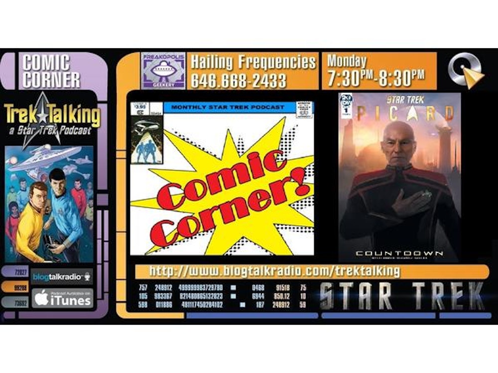 Comic Corner Star Trek Edition - Star Trek Picard Countdown issue #1