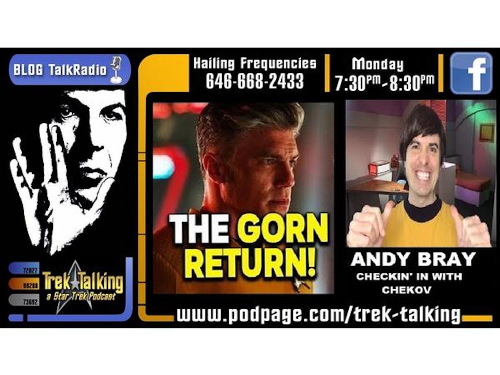 The GORN are back it's Gorntastic, Gornography with Andy Bray (Chekov)