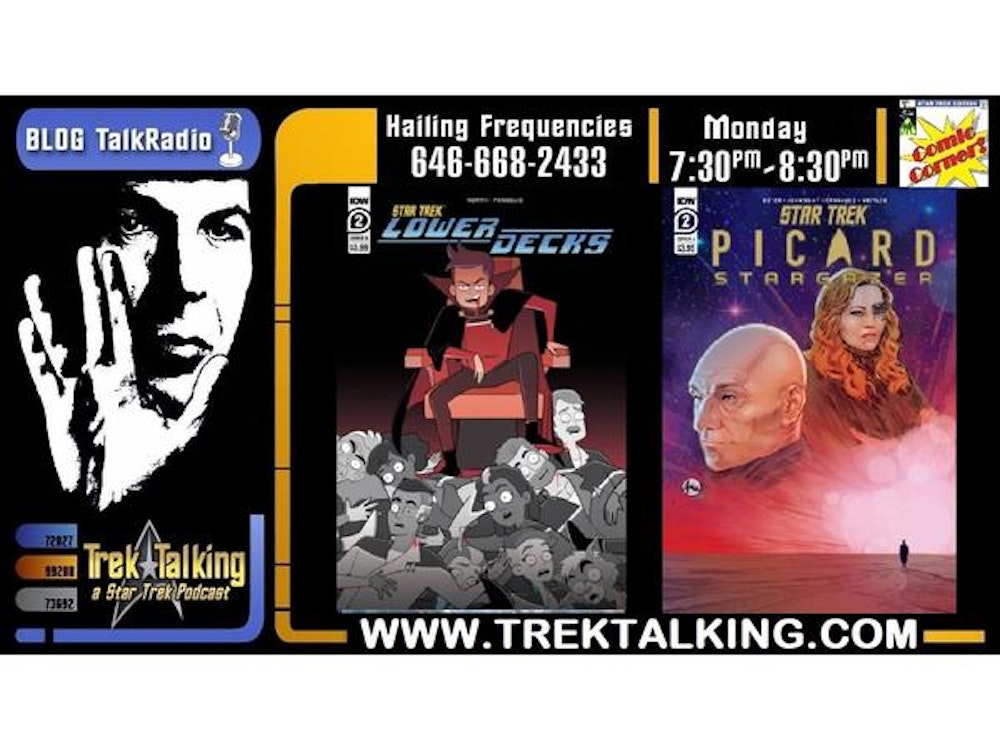 Episode 491 - Comic Corner, Lower Decks #2 and Picard: Stargazer #2 review