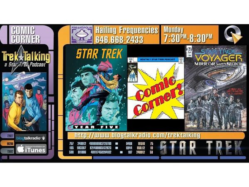 Comic Corner - Star Trek Voyager Mirrors and Smoke, Star Trek Year Five # 9