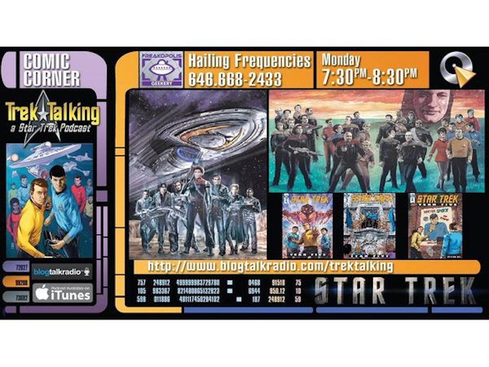 Comic Corner - JK Woodward, Mirror Voyager, Discovery, and more