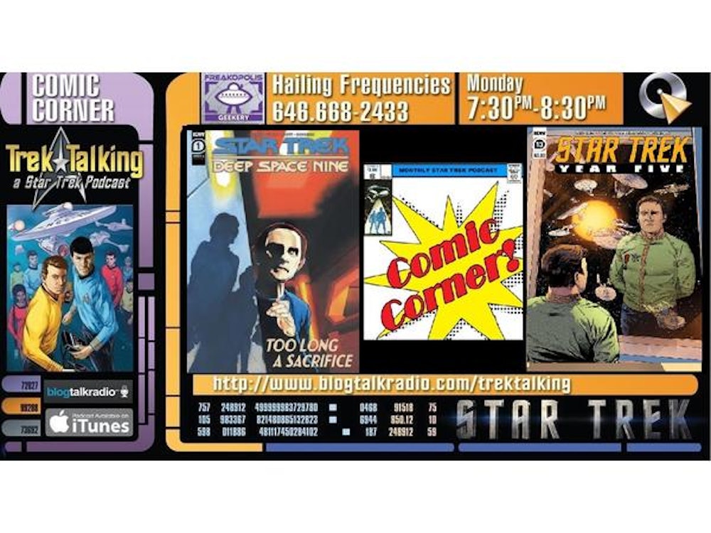 Comic Corner - Star Trek Year 5 #13- Deep Space Nine - Too long a Sacrifice #1