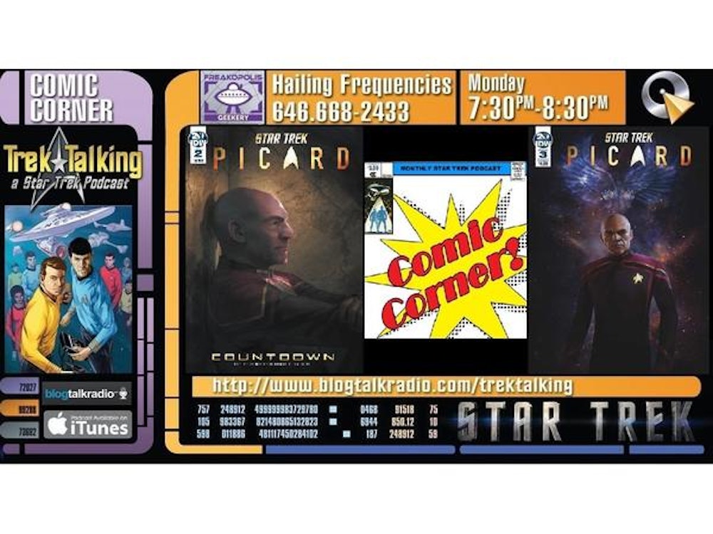 Comic Corner STAR TREK PICARD issue 2 and 3 Special edition