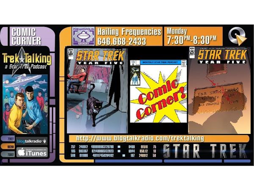 COMIC CORNER - Star Trek Year Five issue # 11 and #12
