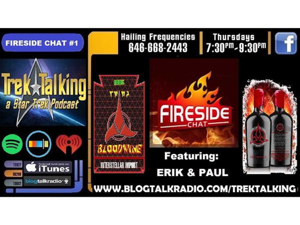 FIRESIDE CHAT #1 - KLINGON BLOODWINE REVIEW with Erik & Paul (raw and uncut)