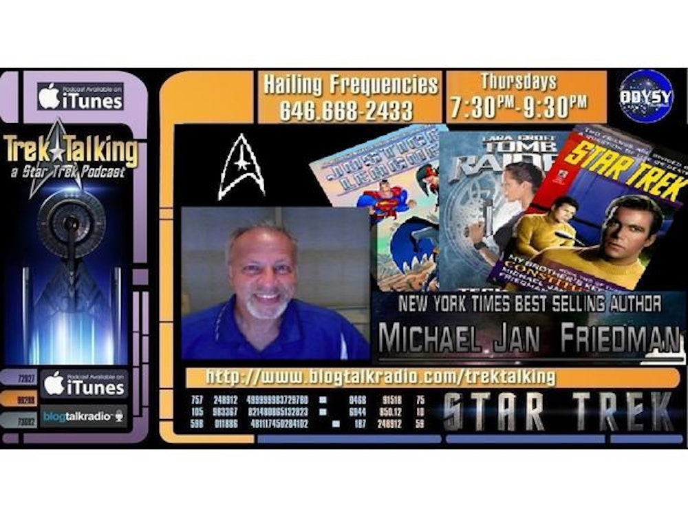 Michael Jan Friedman Star Trek author and TV/Movie theme expert :}