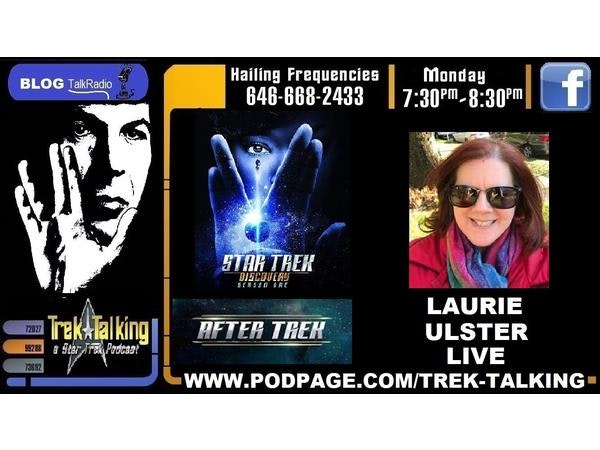 LAURIE ULSTER joins us to discuss Discovery season 1, After Trek and podcasting