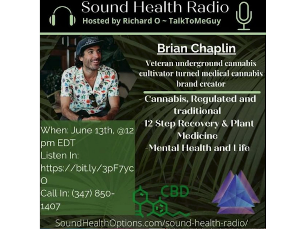 Brian Chaplin- Underground cannabis cultivator to medical cannabis brand creator