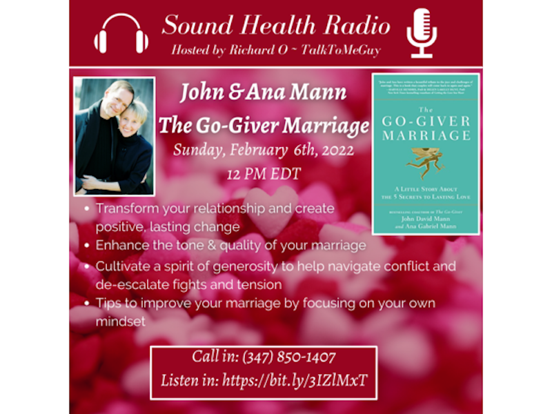 John and Ana Mann, 'The Go-Giver Marriage'