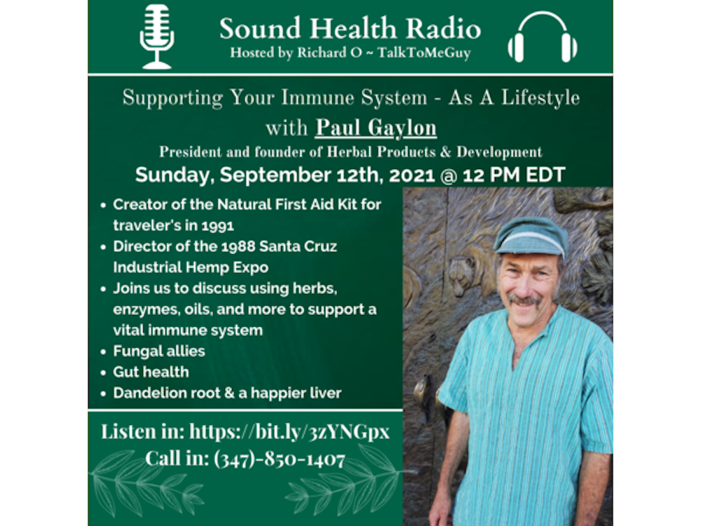 Supporting your Immune System - As a Lifestyle with Paul Gaylon