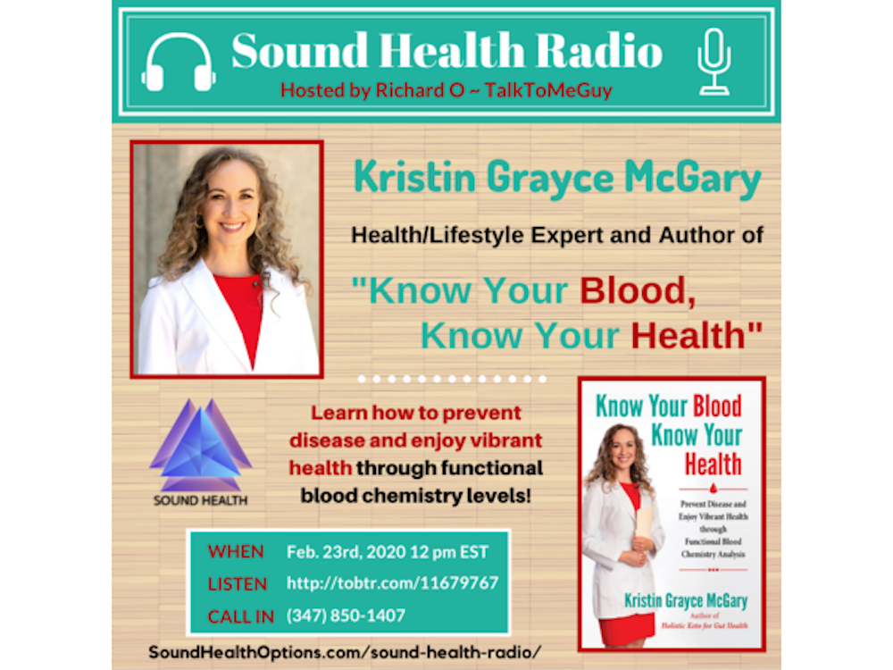 Kristin Grayce McGary - Know Your Blood, Know Your Health