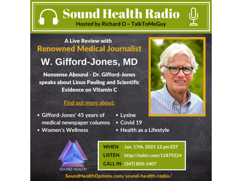 W. Gifford-Jones, MD - Linus Pauling and Scientific Evidence on Vitamin C