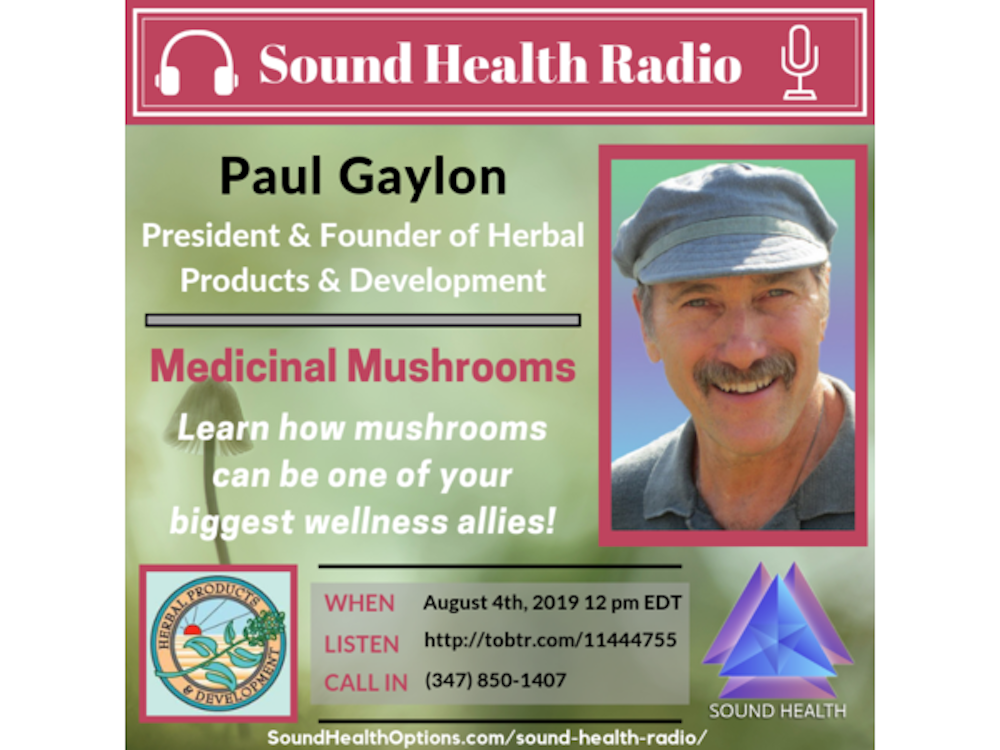 Paul Gaylon - Mushrooms as a Wellness Ally