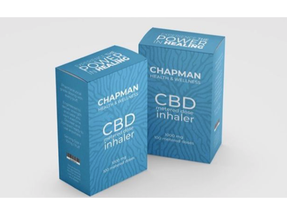 Christine Chapman- CEO of Chapman Health & Wellness~ Introduces  the CBD Inhaler