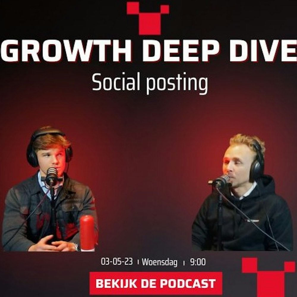 Social posting met Pieter Res #54 Growth Deep Dive Podcast
