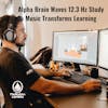 Alpha Brain Waves 12.3 Hz Study Music Transforms Learning