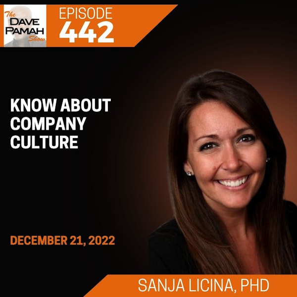 Know about company culture with Sanja Licina, PhD