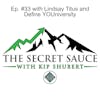 Ep. #33 with Lindsay Titus and Define YOUniversity
