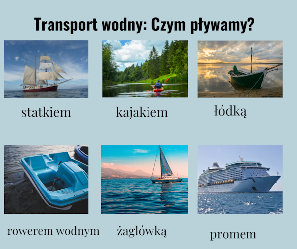 #330 Transport wodny - Water transport