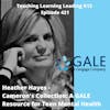 Heather Hayes - Cameron‘s Collection: a GALE Resource for Teen Mental Health - 421