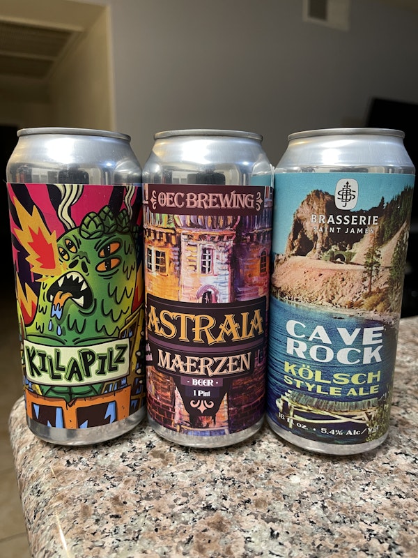 Different styles of beer and new topic format