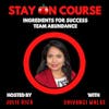 Ingredients for Success - Team Abundance with Shivangi Walke