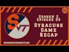 Syracuse Game Recap