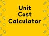 Unit Cost Calculator