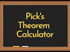 Picks Theorem Calculator