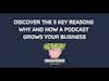 Discover the 3 Key Reasons Why and How a Podcast Grows Your Business