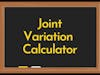 Joint Variation Equations Calculator