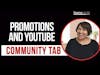 Promote on Social Media and YouTube Community Tab