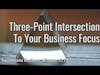 Three-Point Intersection To Your Business Focus (Two Minute Business Wisdom)