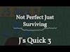 Ep. 32 Not Perfect Just Surviving
