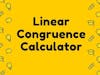 Linear Congruence Calculator