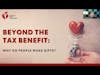 Wednesday Wellness Webinar # 3:  Beyond the tax advantage... Charitable giving considerations